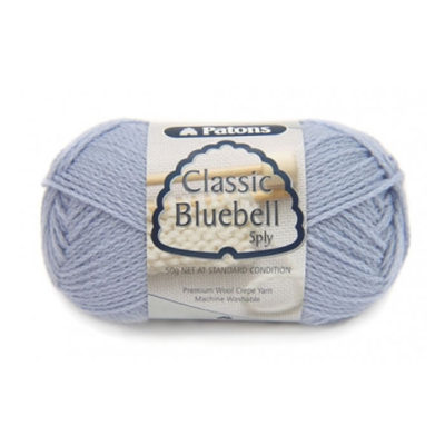 patons classic bluebell 5ply yarn