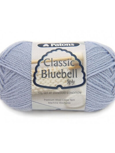 patons classic bluebell 5ply yarn