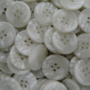 White Mottled Button