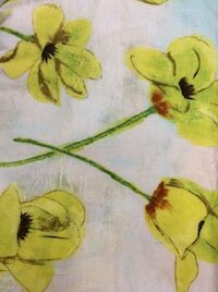 green poppies