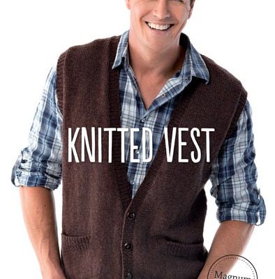 Panda Knitted Vest